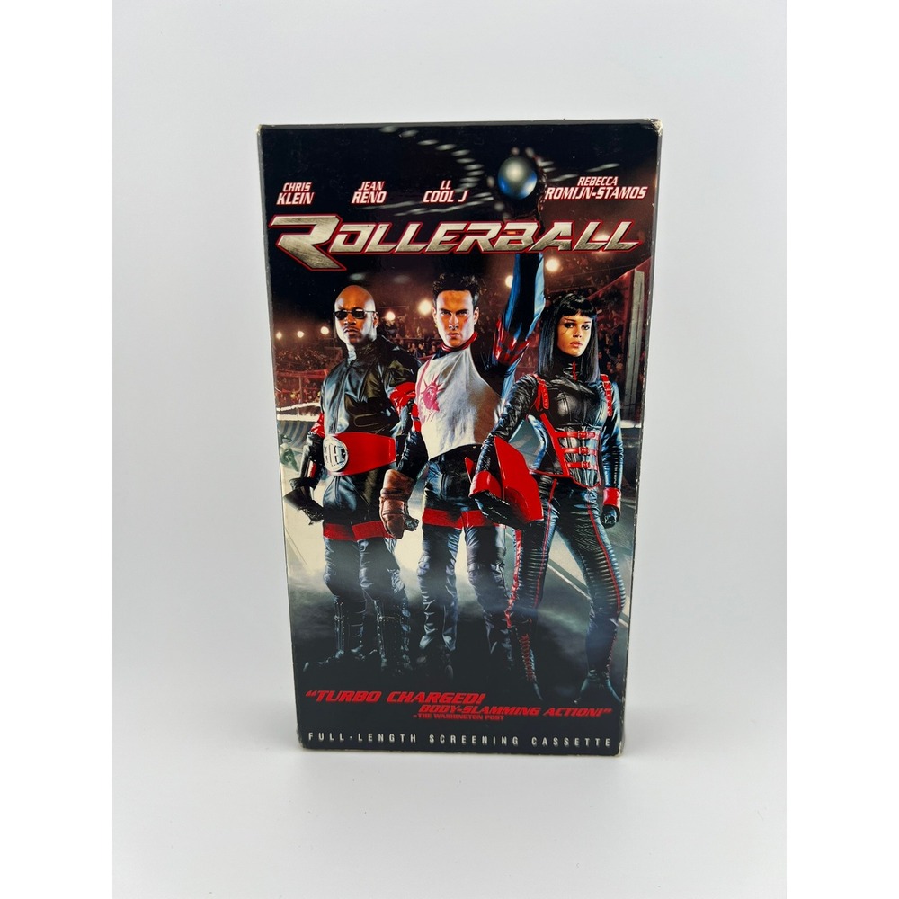 Rollerball 2003 Special Screening VHS Turbo Charged MGM Action Movie Tape Promo
